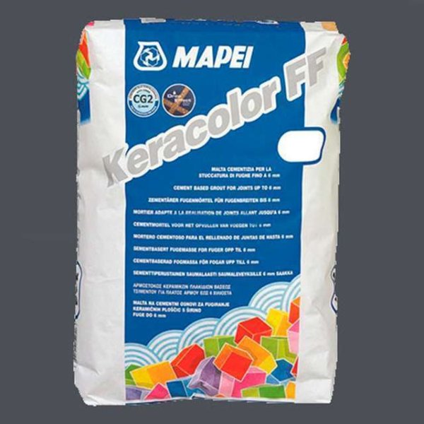 Цементная затирка Mapei Keracolor FF №114 Антрацит 2 кг.